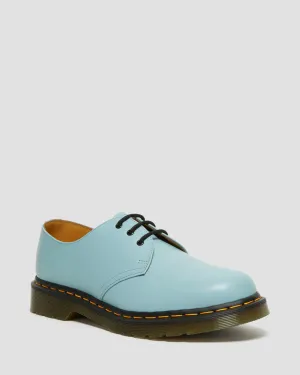 1461 Card Blue Smooth Leather Oxford Shoes