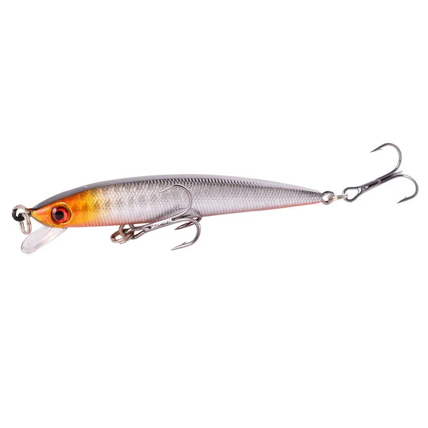 1pcs Minnow Fishing Lures 3D Eyes Artificial Hard Bait 8.8cm 6.1g Pesca Sinking Wobbler Crankbaits Carp Bass Tackle