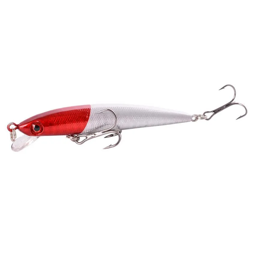 1pcs Minnow Fishing Lures 3D Eyes Artificial Hard Bait 8.8cm 6.1g Pesca Sinking Wobbler Crankbaits Carp Bass Tackle