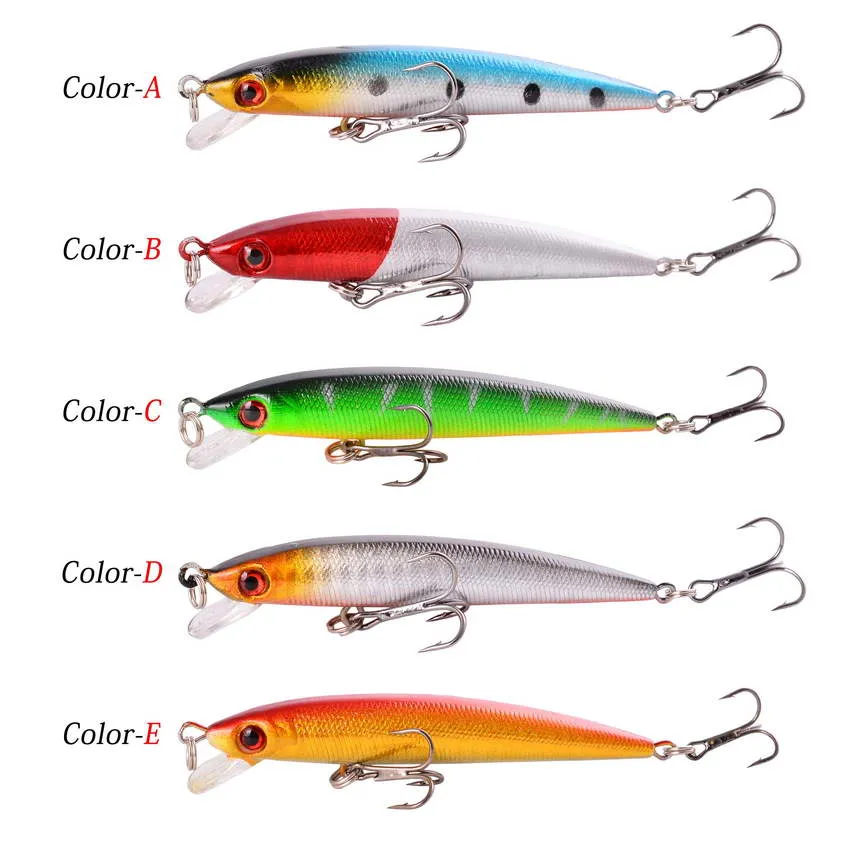 1pcs Minnow Fishing Lures 3D Eyes Artificial Hard Bait 8.8cm 6.1g Pesca Sinking Wobbler Crankbaits Carp Bass Tackle