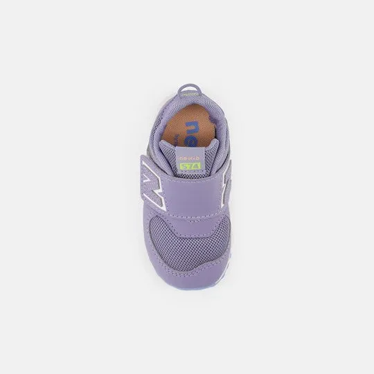 574 NEW-B Toddler Sneaker - Astral Purple with Clear Yellow