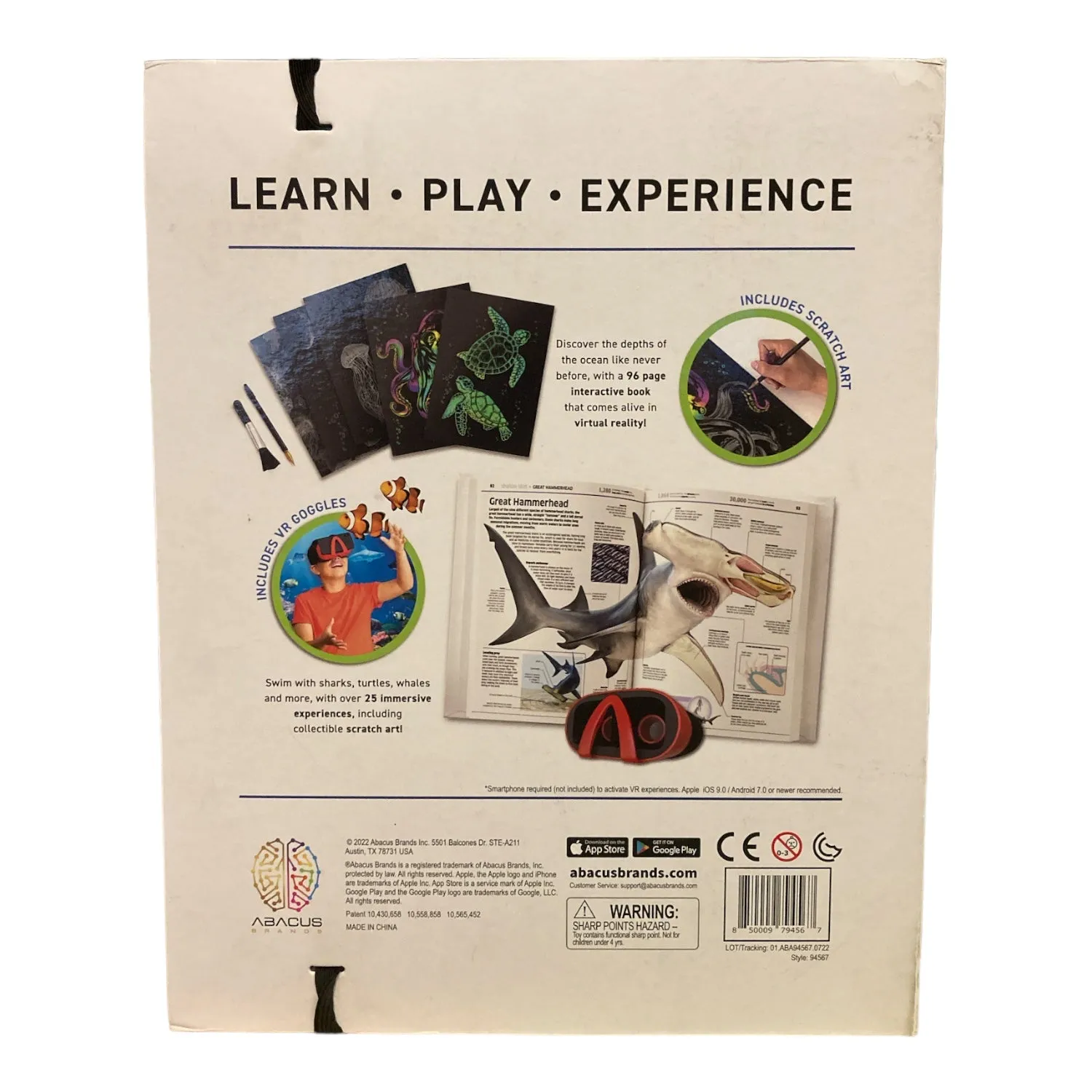 Abacus Brands Virtual Reality Oceans! STEM Learning Activity Set