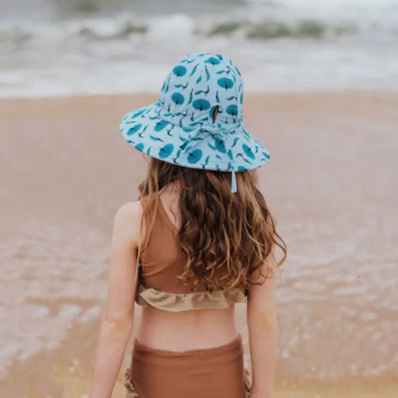 Acorn Swim Hat - Peacock