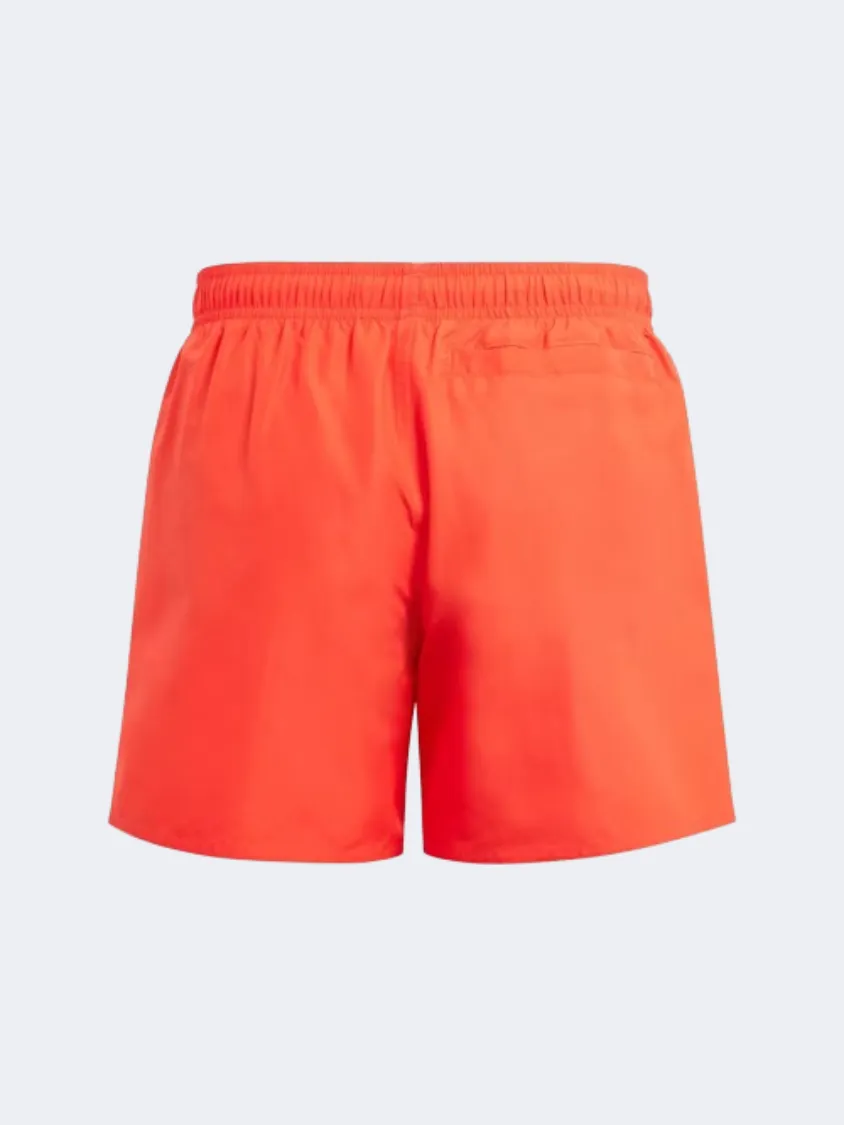 Adidas Badge Of Sport Boys Swim Short Bright Red/White