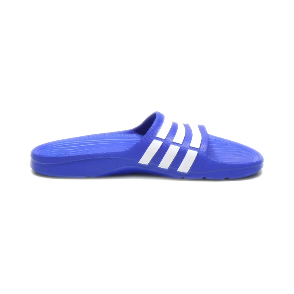 Adidas Duramo Sliders Rubber Blue Colour For Men