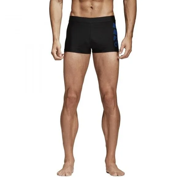 adidas Fitness Swim Boxers Graphic (Black/Blue)