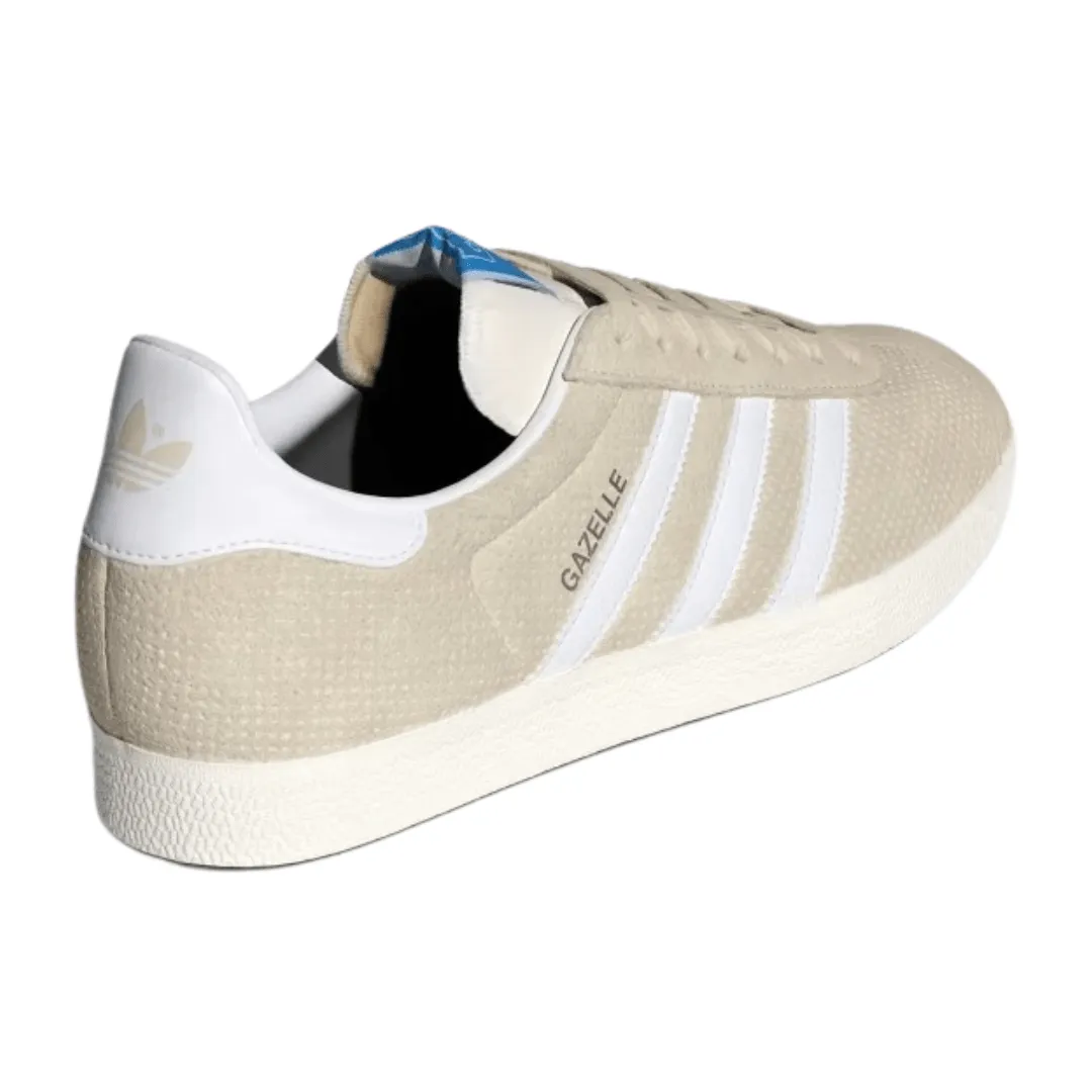 Adidas - Men's Gazelle 'Wonder White' - Wonder White / Cloud White / Core White