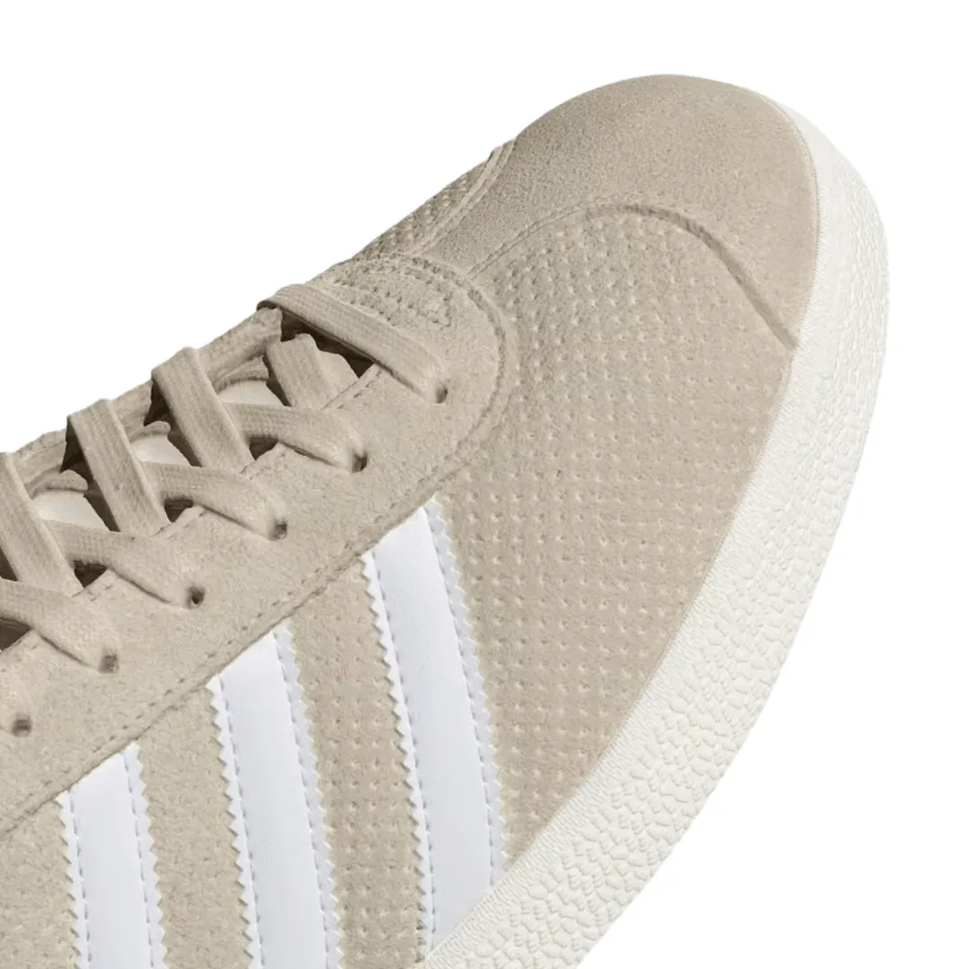 Adidas - Men's Gazelle 'Wonder White' - Wonder White / Cloud White / Core White