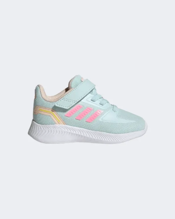 Adidas Runfalcon 2.0 Infant-Girls Running Shoes Turquoise/Pink Hr1404