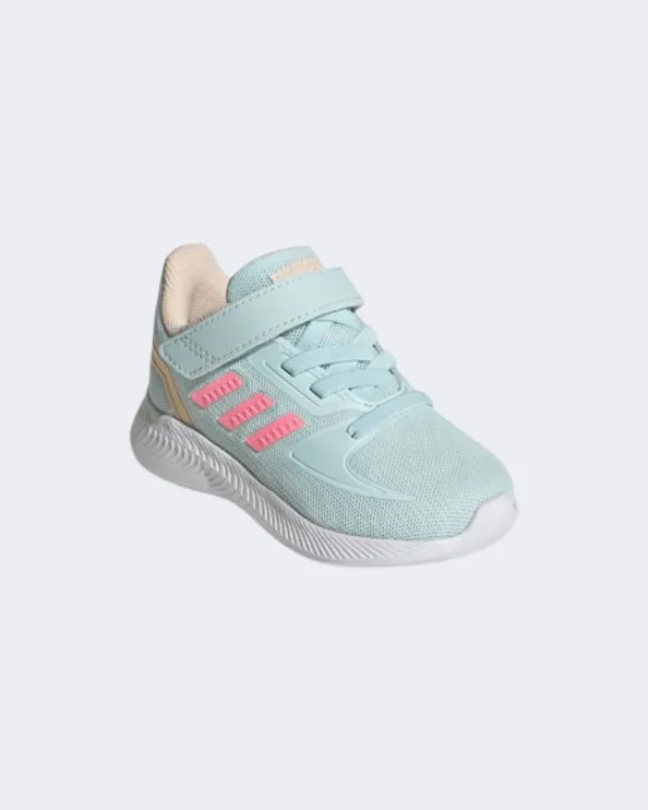 Adidas Runfalcon 2.0 Infant-Girls Running Shoes Turquoise/Pink Hr1404