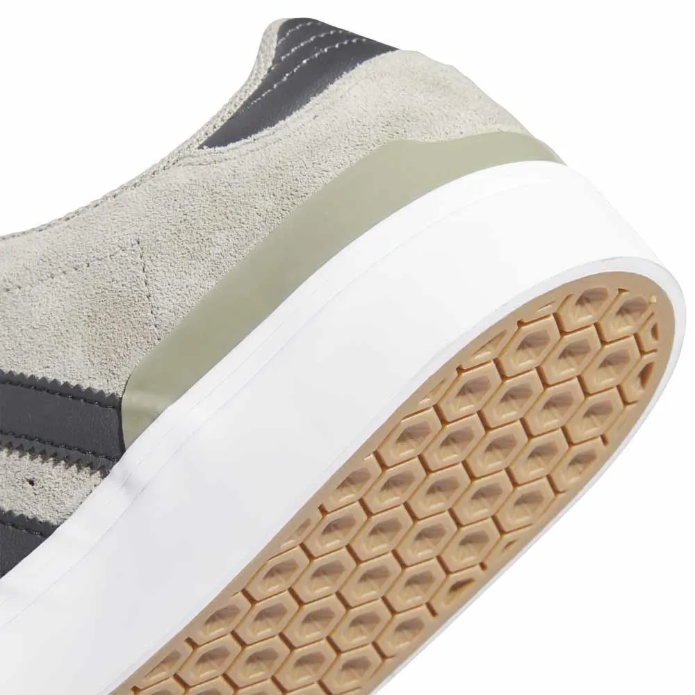 Adidas Skateboarding Busenitz Vulc 11 Silver Pebble Carbon Gold Metallic Skate Shoes