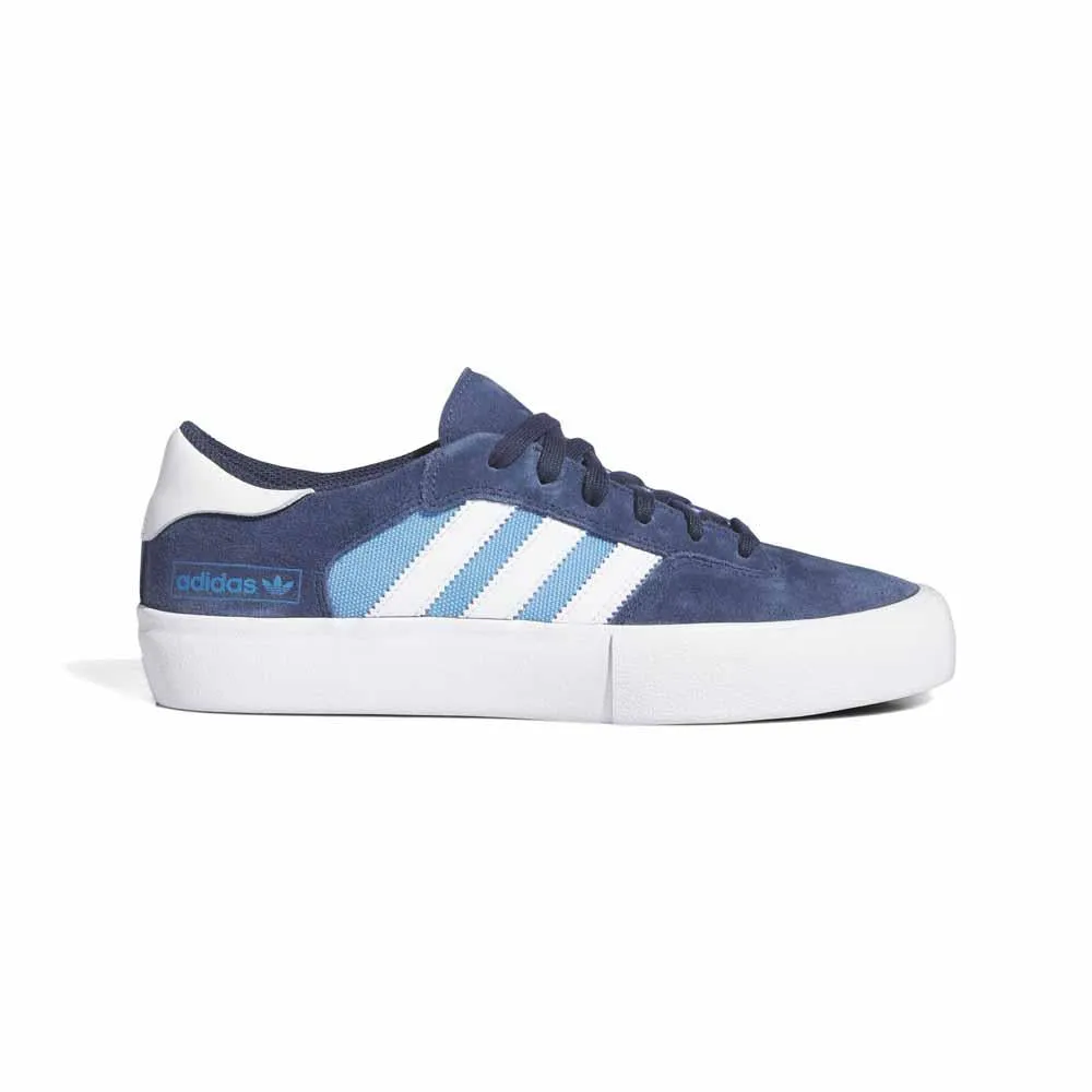 Adidas Skateboarding Matchbreak Super Collegiate Navy Cloud White Light Blue Skate Shoes