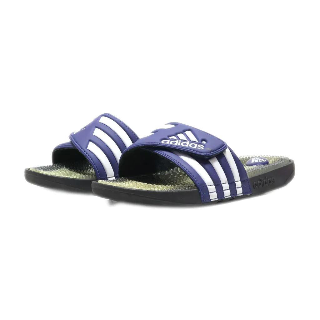 Adidas Sliders Leather Blue Colour For Men