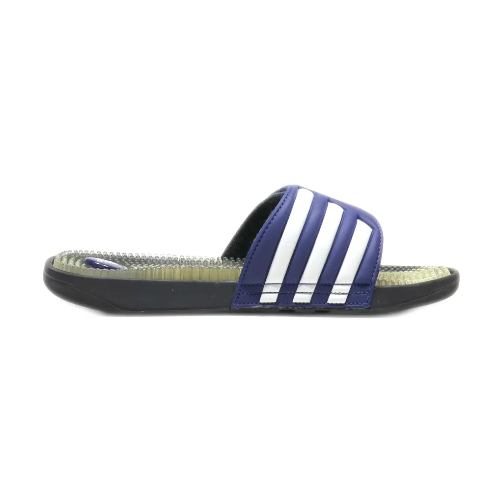 Adidas Sliders Leather Blue Colour For Men