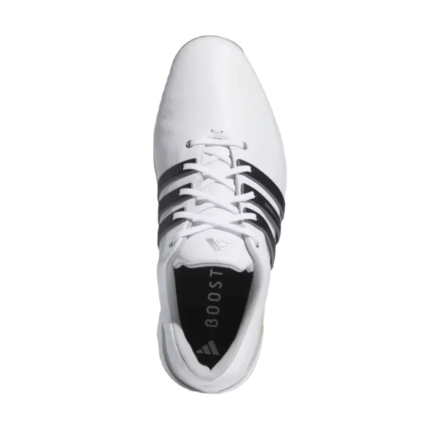 Adidas Tour360 24 Wide Golf Shoes - White/Green