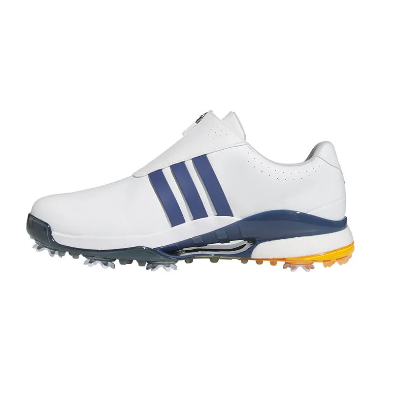 ADIDAS Tour360 BOA Men's Spiked Shoes (White/Navy)