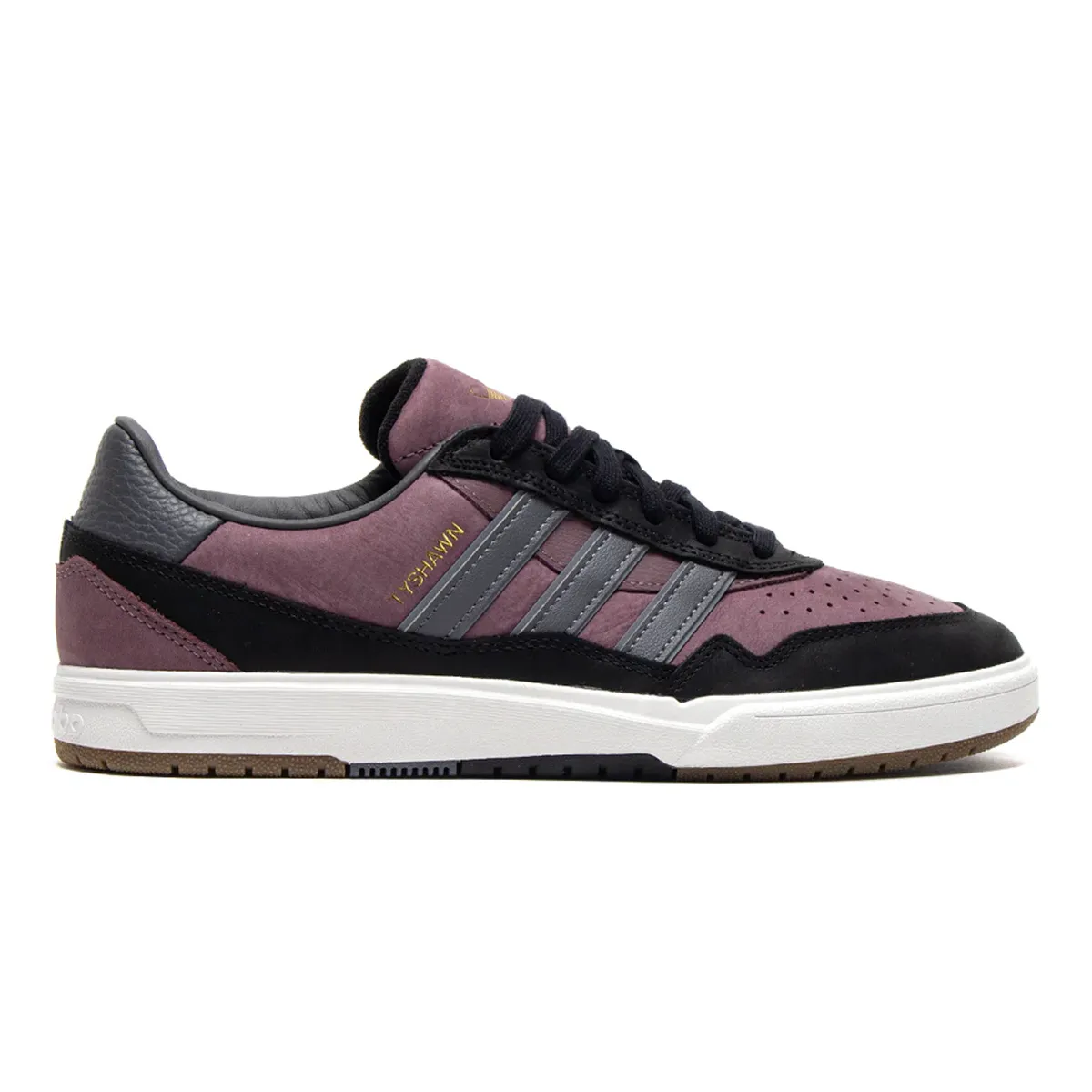 Adidas Tyshawn II Shoes - Shadow Fig / Grey Five / Core Black