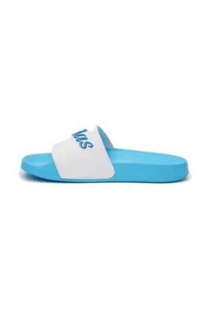 Adidas womens ADILETTE SHOWER FTWWHT/BLRUME/SKYRUS Slipper - 7 UK (GZ5927)