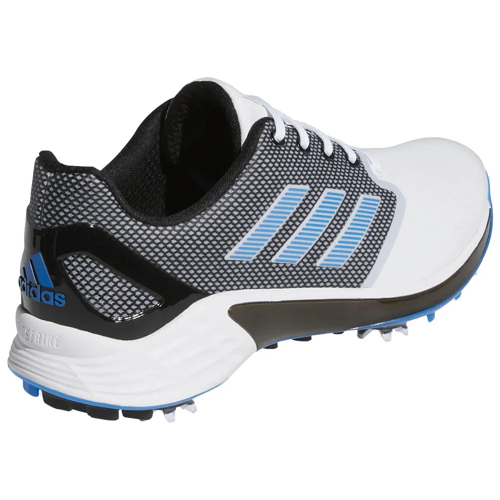 adidas ZG21 Spiked Shoes - White/Blue Rush/Core Black