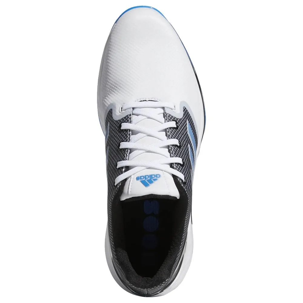 adidas ZG21 Spiked Shoes - White/Blue Rush/Core Black