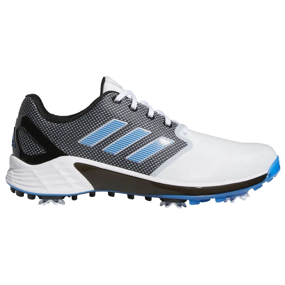 adidas ZG21 Spiked Shoes - White/Blue Rush/Core Black