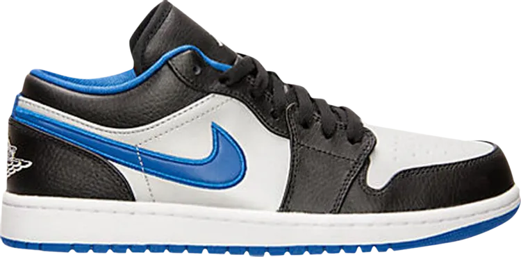 Air Jordan 1 Low Black Game Royal sneakers, black