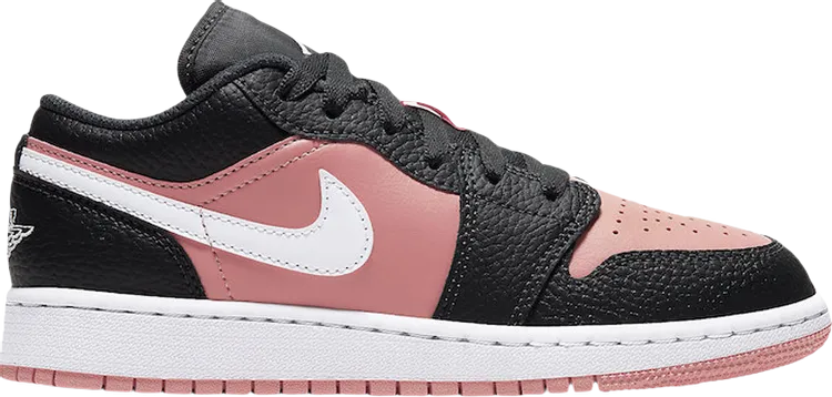 Air Jordan 1 Low GS Pink Quartz sneakers, pink