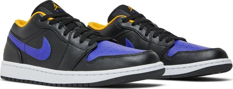 Air Jordan 1 Low Lakers, black