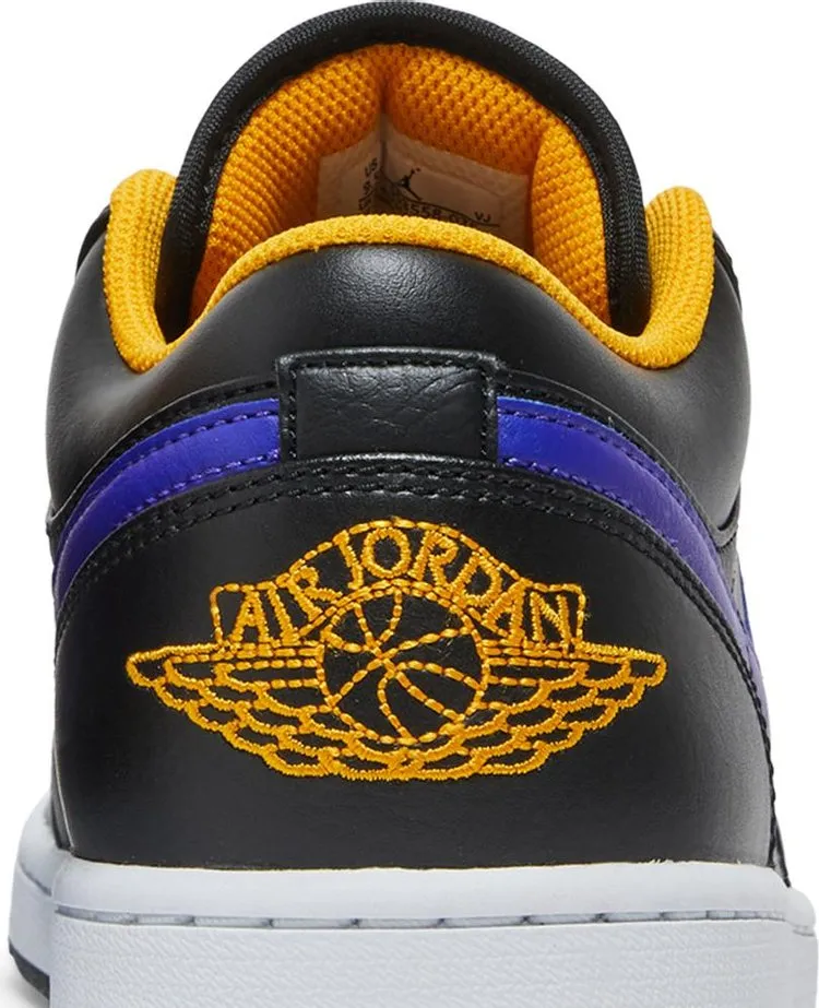 Air Jordan 1 Low Lakers, black