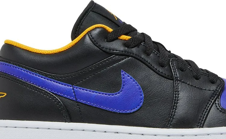 Air Jordan 1 Low Lakers, black