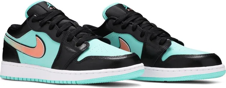 Air Jordan 1 Low SE GS Tropical Twist, Turquoise