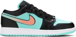 Air Jordan 1 Low SE GS Tropical Twist, Turquoise