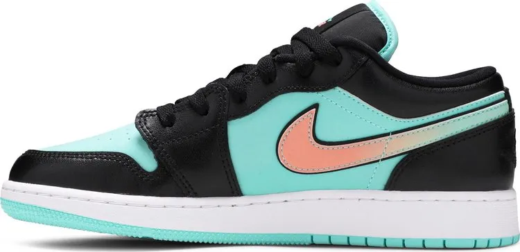 Air Jordan 1 Low SE GS Tropical Twist, Turquoise