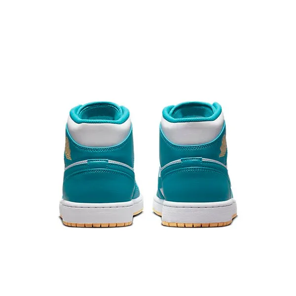 Air Jordan 1 Mid 'Aquatone' Blue