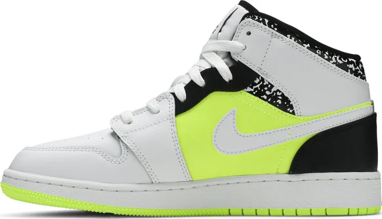 Air Jordan 1 Mid GS Notebook sneakers, white