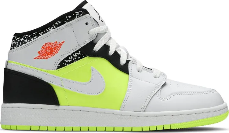 Air Jordan 1 Mid GS Notebook sneakers, white