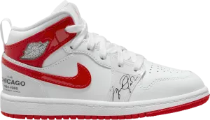 Air Jordan 1 Mid PS Rookie Season sneakers, white