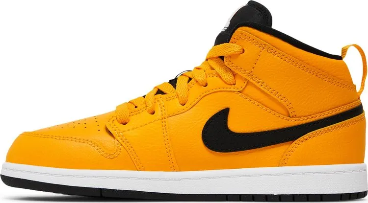 Air Jordan 1 Mid PS University Sneakers, Yellow