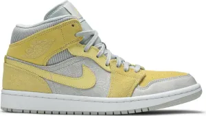 Air Jordan 1 Mid SE Lemon Wash Tan