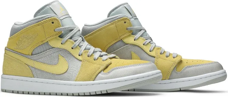 Air Jordan 1 Mid SE Lemon Wash Tan