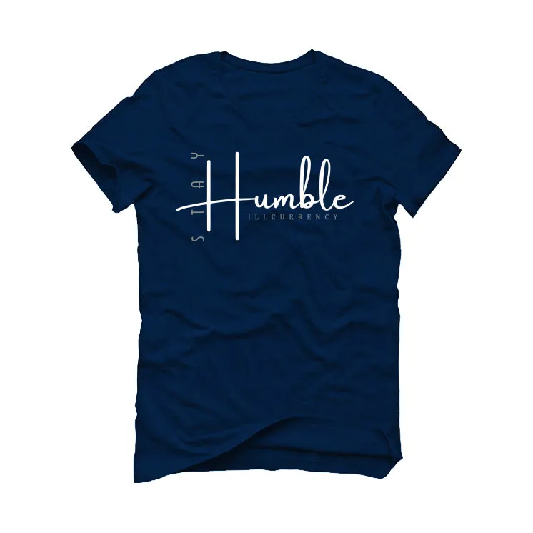 Air Jordan 11 WMNS “Midnight Navy” Navy Blue T-Shirt (Stay Humble)