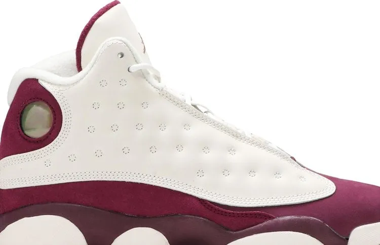 Air Jordan 13 Retro GS Bordeaux sneakers, white