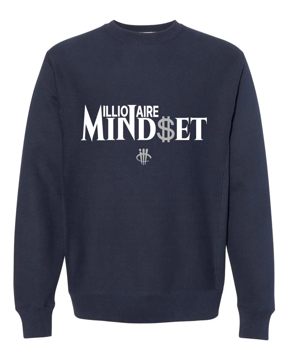 Air Jordan 5 Georgetown Navy Blue T-Shirt (Millionaire Mindset)