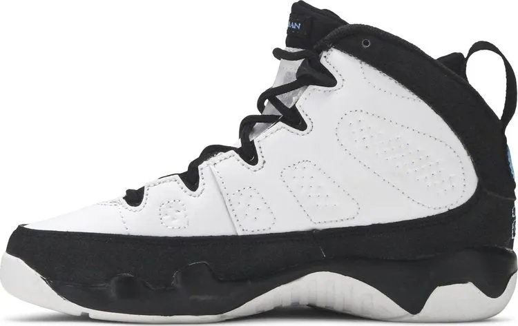 Air Jordan 9 Retro PS University Blue sneakers, white