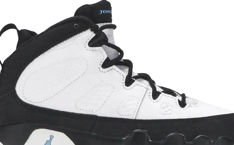 Air Jordan 9 Retro PS University Blue sneakers, white