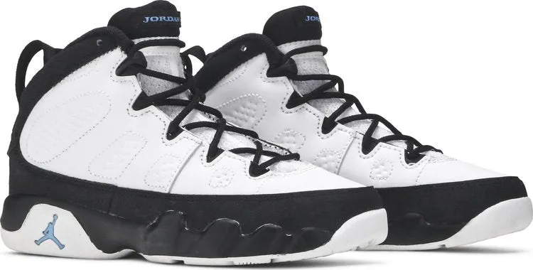 Air Jordan 9 Retro PS University Blue sneakers, white