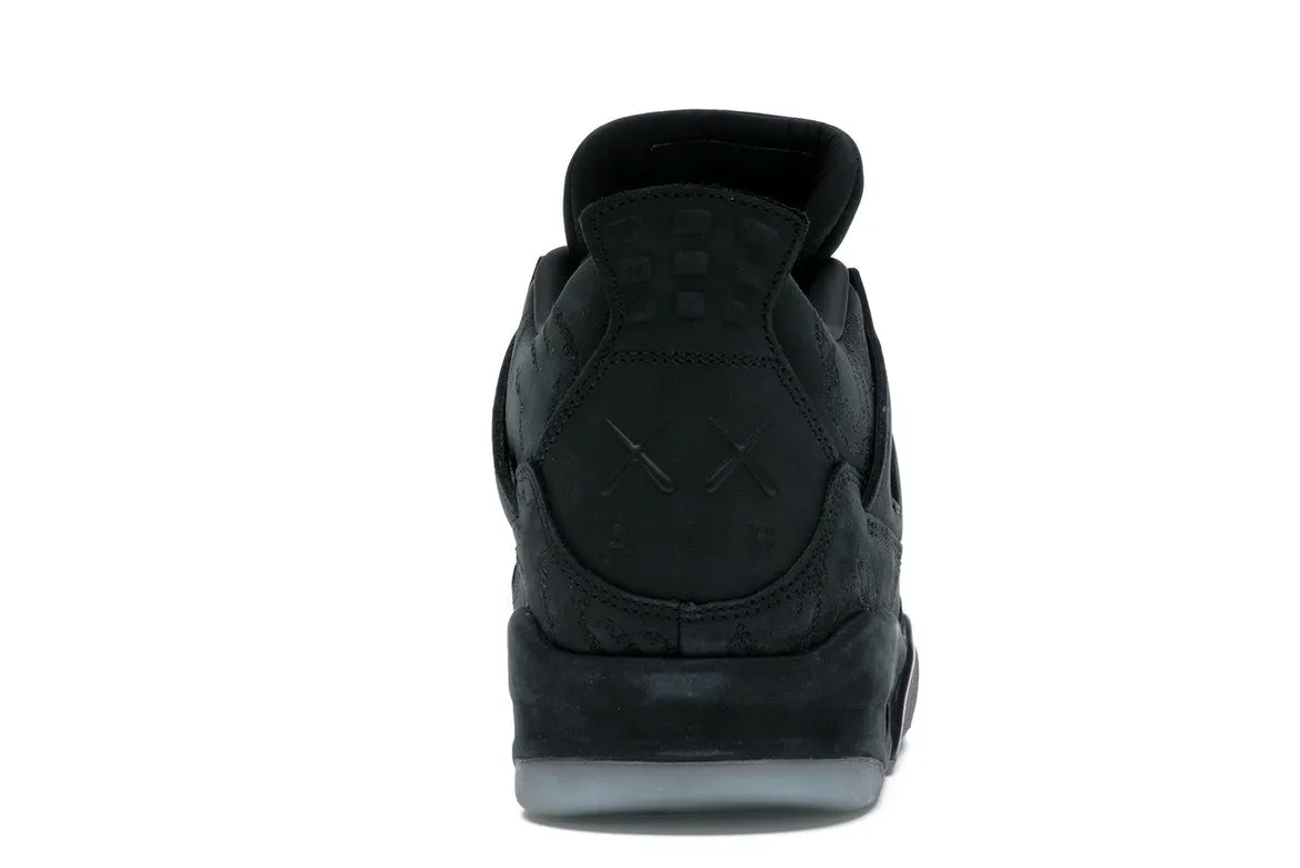 Air Jordan Retro 4 "Kaws" (Black)