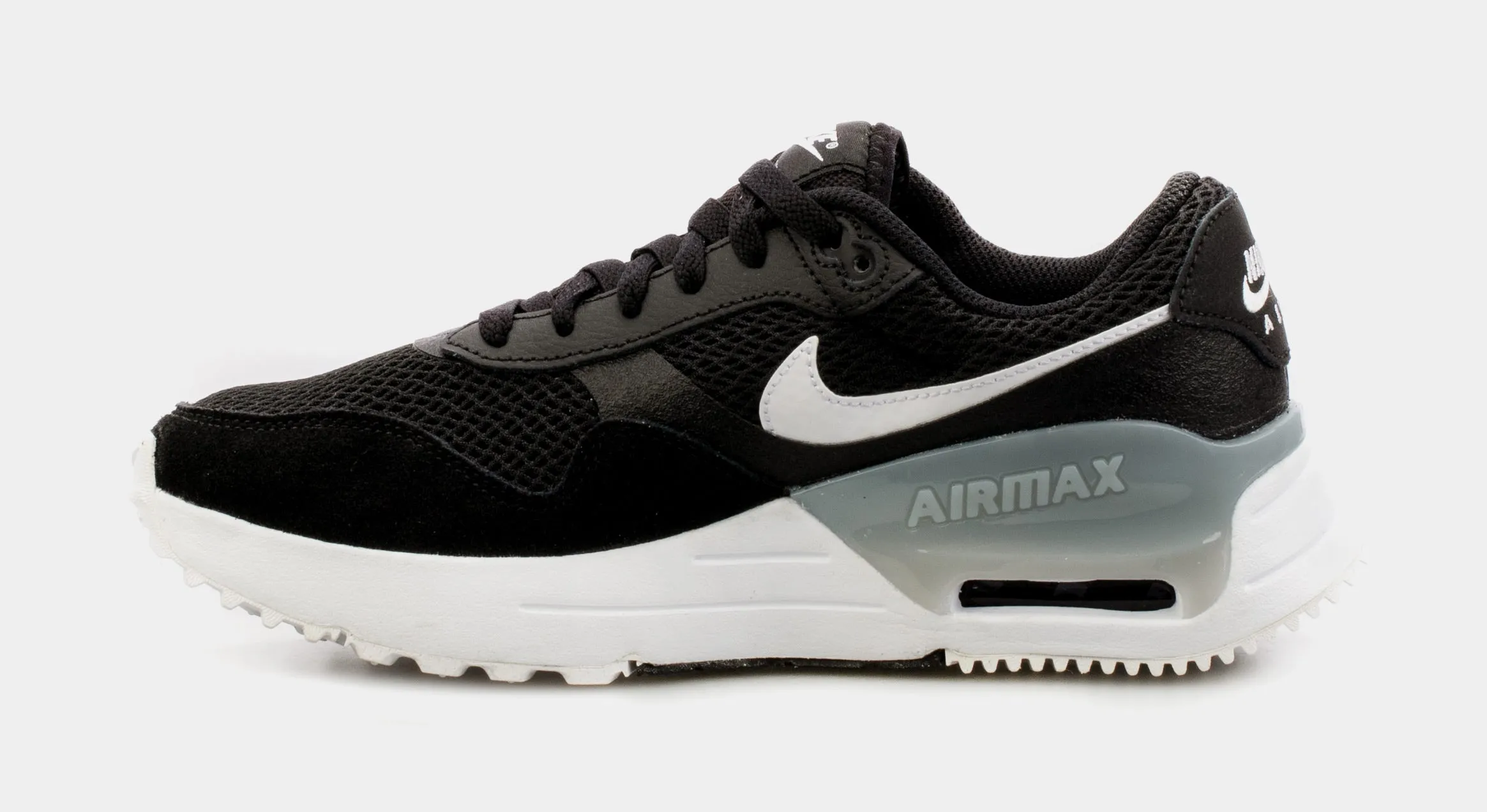 Air Max SYSTM Womens Running Shoes (Black/White)