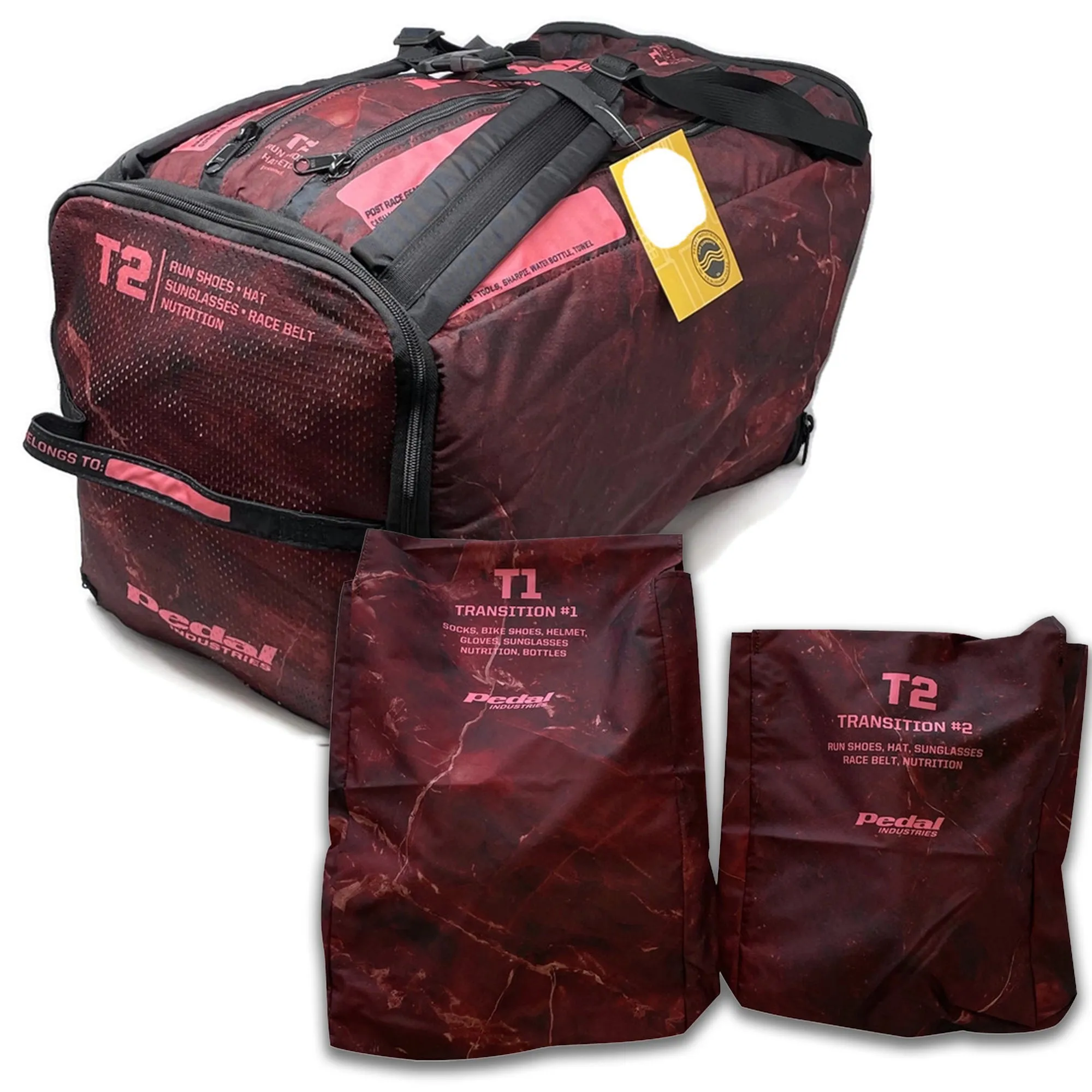 All Marble TRIATHLON PRO RaceDay Bag™ - 6 different colors ISD