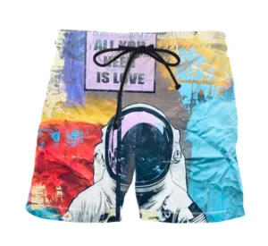 ALL YOU NEED IS LOVE BATHING SUIT / SHORTS